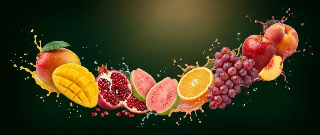 Wani NECTAR seven fruit flavors with juice splashes